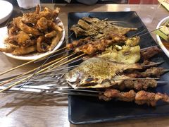 -宝记烧烤·碳锅羊肉·羊蝎子火锅·夜食社(文体路创始店)