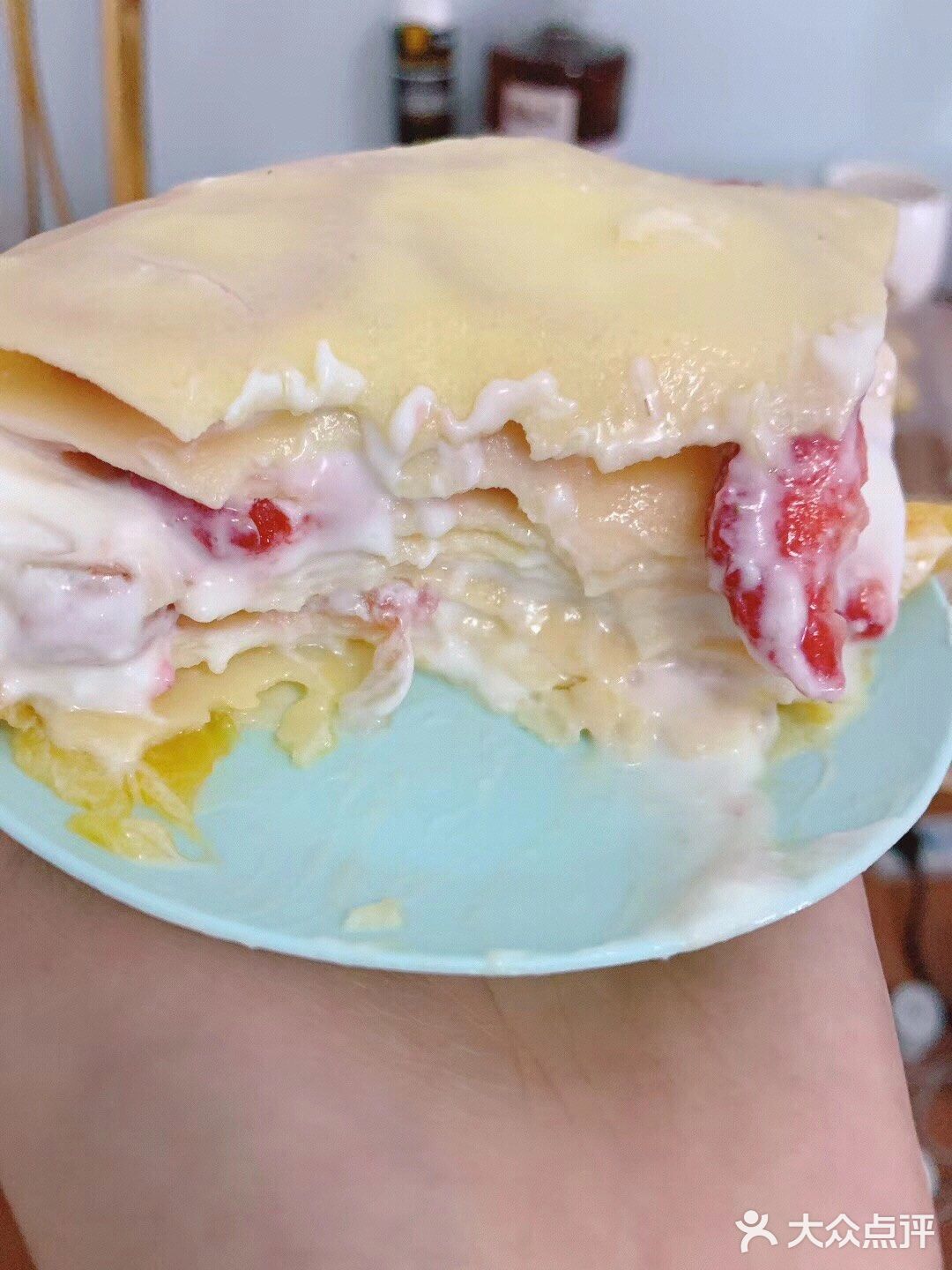 自制千层水果蛋糕