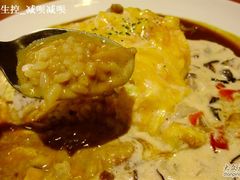 蘑菇咖喱蛋包饭-COCO壱番屋(北京平安国际金融中心店)