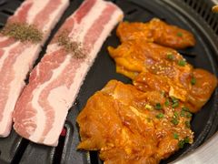 -明洞阿姨·韩式酱蟹烤肉·创意料理(三元桥店)