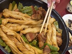 -北京龙庆四季香农家饭庄·灶台鱼·碳烤虹鳟鱼(龙庆峡店)