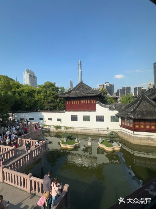 豫园湖心亭茶楼图片