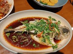 清蒸鲈鱼-58度品质川菜馆(经一路店)