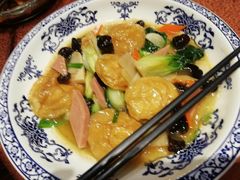 三鲜鱼面筋-苏州涵园假日酒店花园餐厅