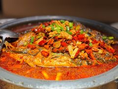 -探鱼·鲜青椒爽麻烤鱼(番禺万达店)