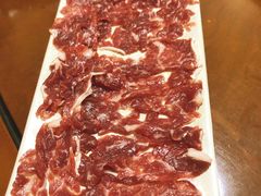 手切雪花牛肉-金穗园·砂锅粥.醉鸡煲火锅(长寿路店)