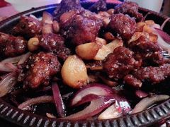 黑蒜子牛肉粒-乾园(天河城店)