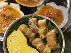 -围炉肉舍•炭烤活鳗•丹东海鲜烤肉(步行街店)