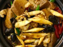 养生黑豆腐煲-呼吸森林·生态农庄农家乐私房菜