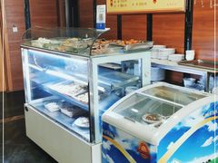 面包甜点陈列柜-军嫂饺子馆(岳家寨小区店)