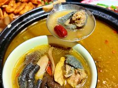 -牟记江湖重庆地标特色菜鱼蛋海鲜无刺鲫鱼(巴南区黑金冠十多年好店)
