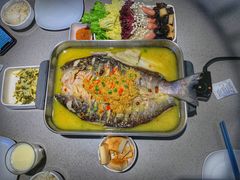 蒜香味烤清江鱼-半天妖烤鱼(海那城店)