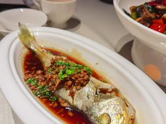 松茸菌深海黄鱼-狮王府淮扬菜(夫子庙老门东店)