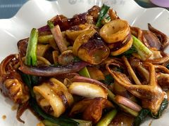 酱爆鱿鱼-明记海鲜大排档(巽寮湾店)