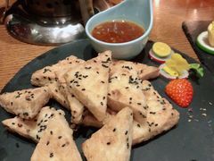 泰式芝麻煎豆腐-甜阿姨·天台花园私房菜(万松园店)