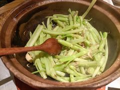 虾酱啫通菜梗-啫神·广州地标美食(北京路店)