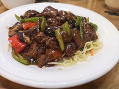 黑胡椒牛肉炒面-台北楚楚园馅饼粥(虹桥南丰城店)