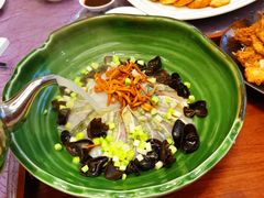 高汤脆米浸桂花鱼-轩记海鲜餐厅·四十五年老字号·经典粤菜(西区彩虹店)