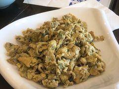 时令香椿炒鸡蛋-勺园中餐厅
