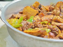 -尕有炕锅烤羊肉
