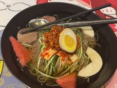 冰爽水果冷面-小米烤肉-泥炉炭烤(常营店)