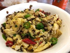 外婆菜炒鸡蛋-建辉湖南土菜馆(南大街店)