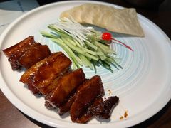 薄饼配烤肉-渔沧米缸·绍兴美食(万达店)