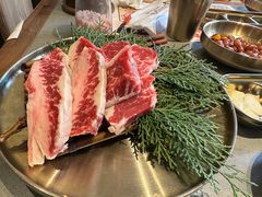 -草家酱蟹炭火烤肉店(珲春南路一店)