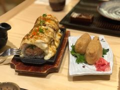 焗烤芝士三文鱼卷-越光米贩精致料理餐厅(金鹰店)