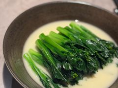 珍珠菜干贝清汤贵妃贝-广州文华东方酒店·江-由辉师傅主理