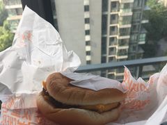 双层吉士汉堡-麦当劳(杭州萧山文源店)