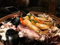 海鲜煲-山港凯悦酒店·BEBA海滩烧烤餐厅酒吧