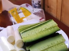 黄瓜大葱蘸酱-玫瑰红烤羊排(北新桥三条店)