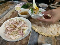 白灼鲜鱿-官塘锋记鱼生·生腌·砂锅粥(牌坊街店)