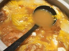 白菜豆腐汤-八府香鸭·啫啫煲(华山路店)
