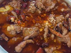水煮牛肉-听涛雅苑百味饺子老家菜馆