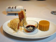 红糖糍粑配豌豆黄-成都钓鱼台精品酒店-品聚·成都餐厅