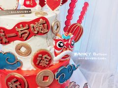 -卡比儿童蛋糕·心意定制·低脂零卡糖动物奶油FancyBALLOON(滨海店)