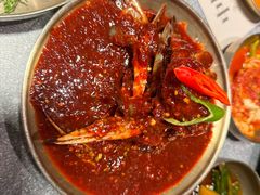 -草家酱蟹炭火烤肉店(珲春南路二店)