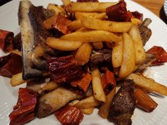 薯条爆羊排-疆里疆外·和田烤肉·清真