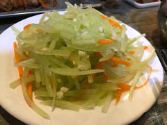 青笋丝-玫瑰红烤羊排(北新桥三条店)