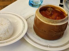 俄式罐焖牛肉配米饭-莫斯科餐厅