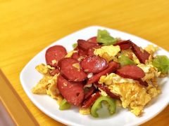 香肠炒鸡蛋-屋里家延边朝鲜族冷面(南园店)