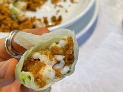 生菜虾松-老妈私房菜