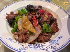 爆炒鸡杂-百味地锅鸡(财校分店)