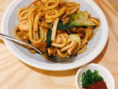 炒乌冬面-越光米贩精致料理餐厅(金鹰店)