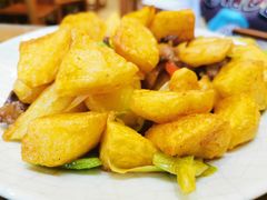 炸土豆块-清真·益鑫羊肉手抓馆(花园北街店)