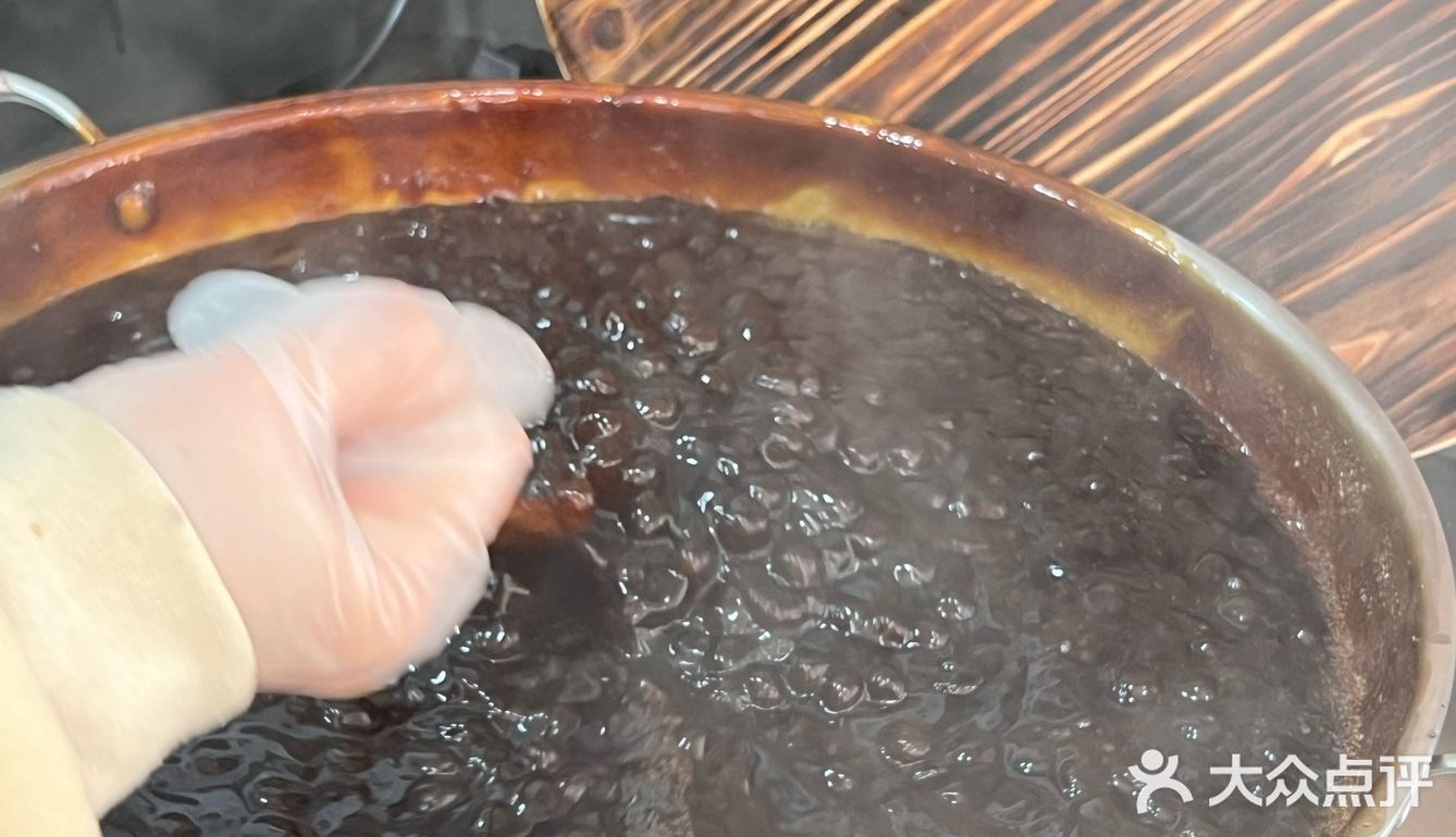现场制作的糯叽叽小黑糖啵啵真好嚼