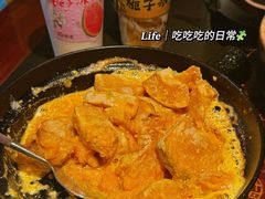 咸蛋黄焗贝贝南瓜-旺爷砂锅·茶作(国贸城店)