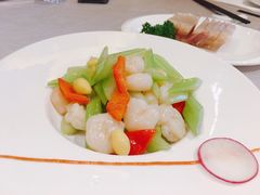 西芹白果炒虾仁-豫园万丽酒店-万丽轩中餐厅(河南南路店)